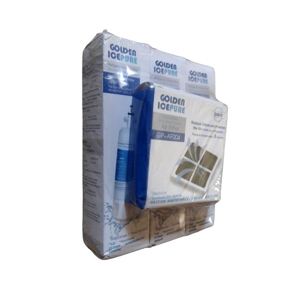 NEW! 3-Pack ICEPURE ADQ36006101 9690 Water Filter and Air Filter Replacement - Picture 4 of 4